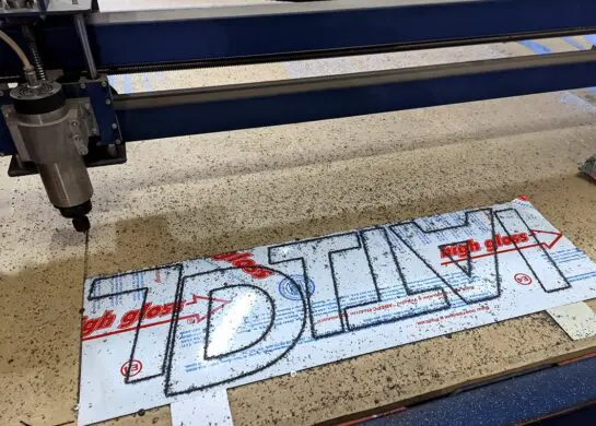 Виробництво букв для реклами приклад