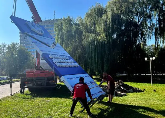 Стелла світлова виготовлення Київ