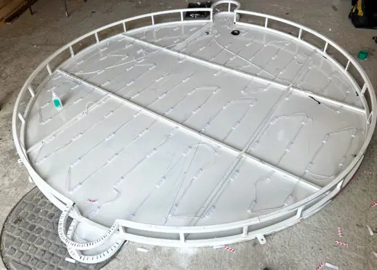 Виготовлення великого лайтбоксу фото