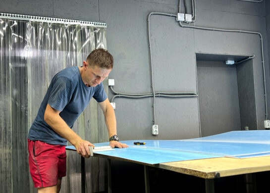 Изготовление букв из ПВХ пластика фото