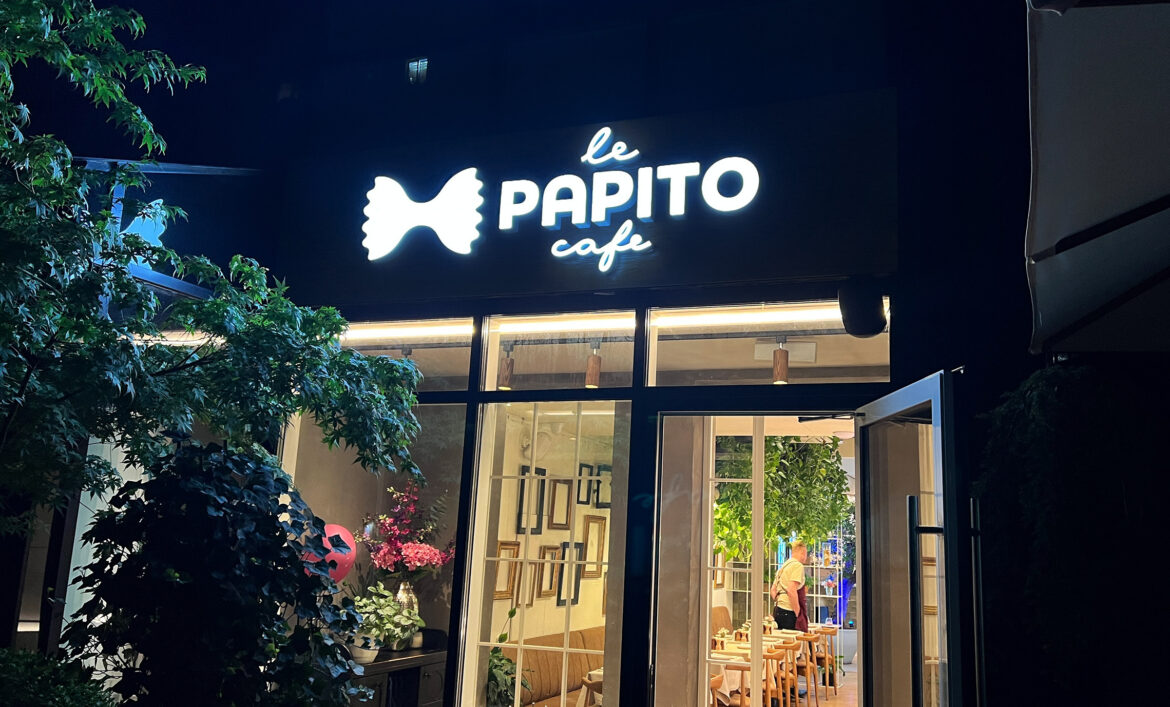 Літери з підсвічуванням для кафе фото