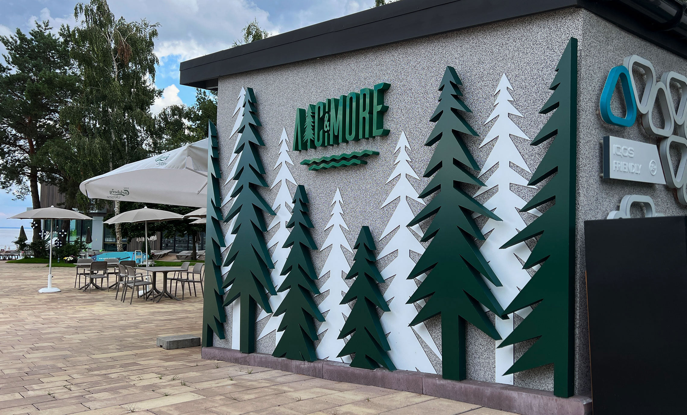 Креативне оформлення кафе фото