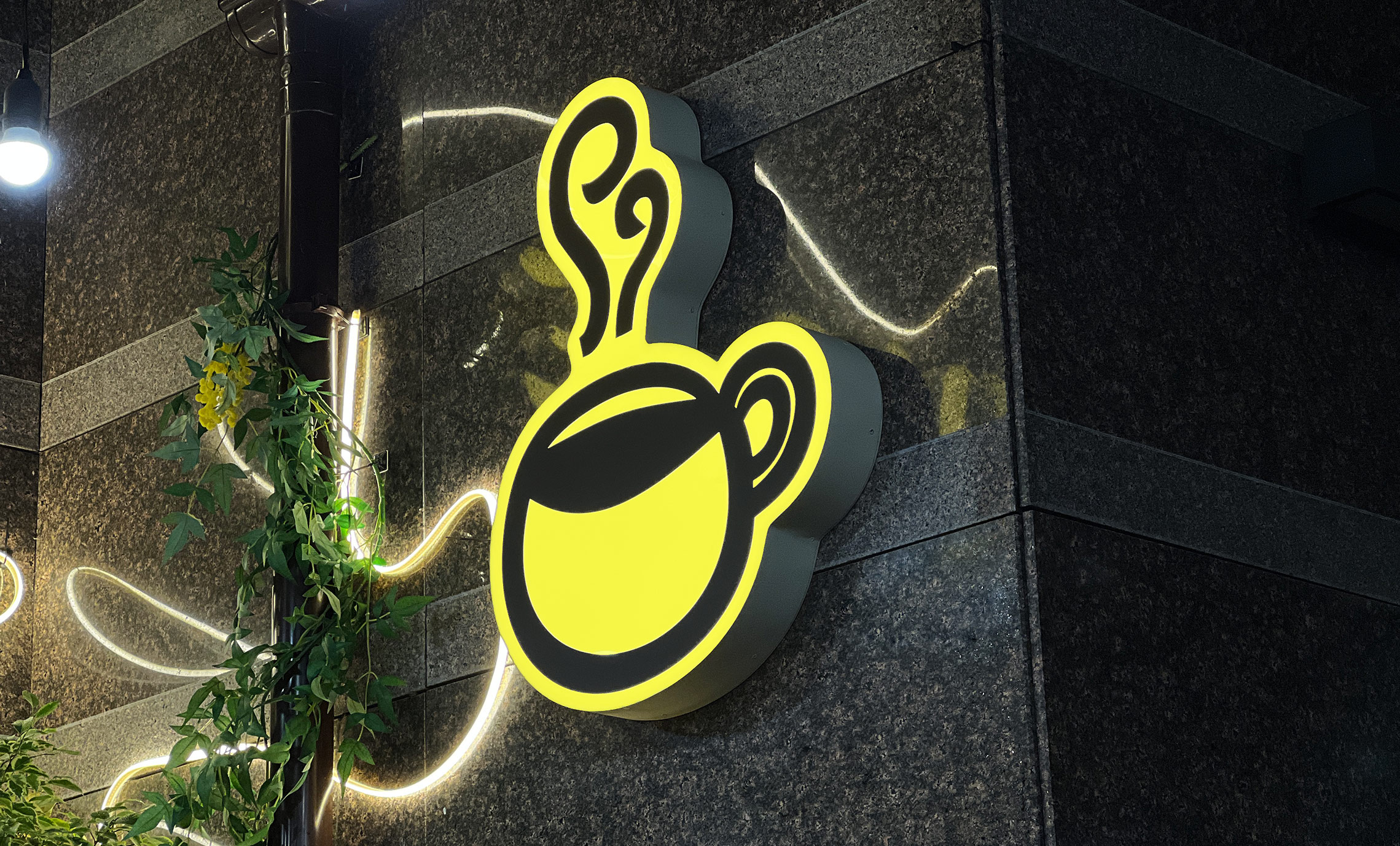 Лайтбокс для кав’ярні Київ приклад