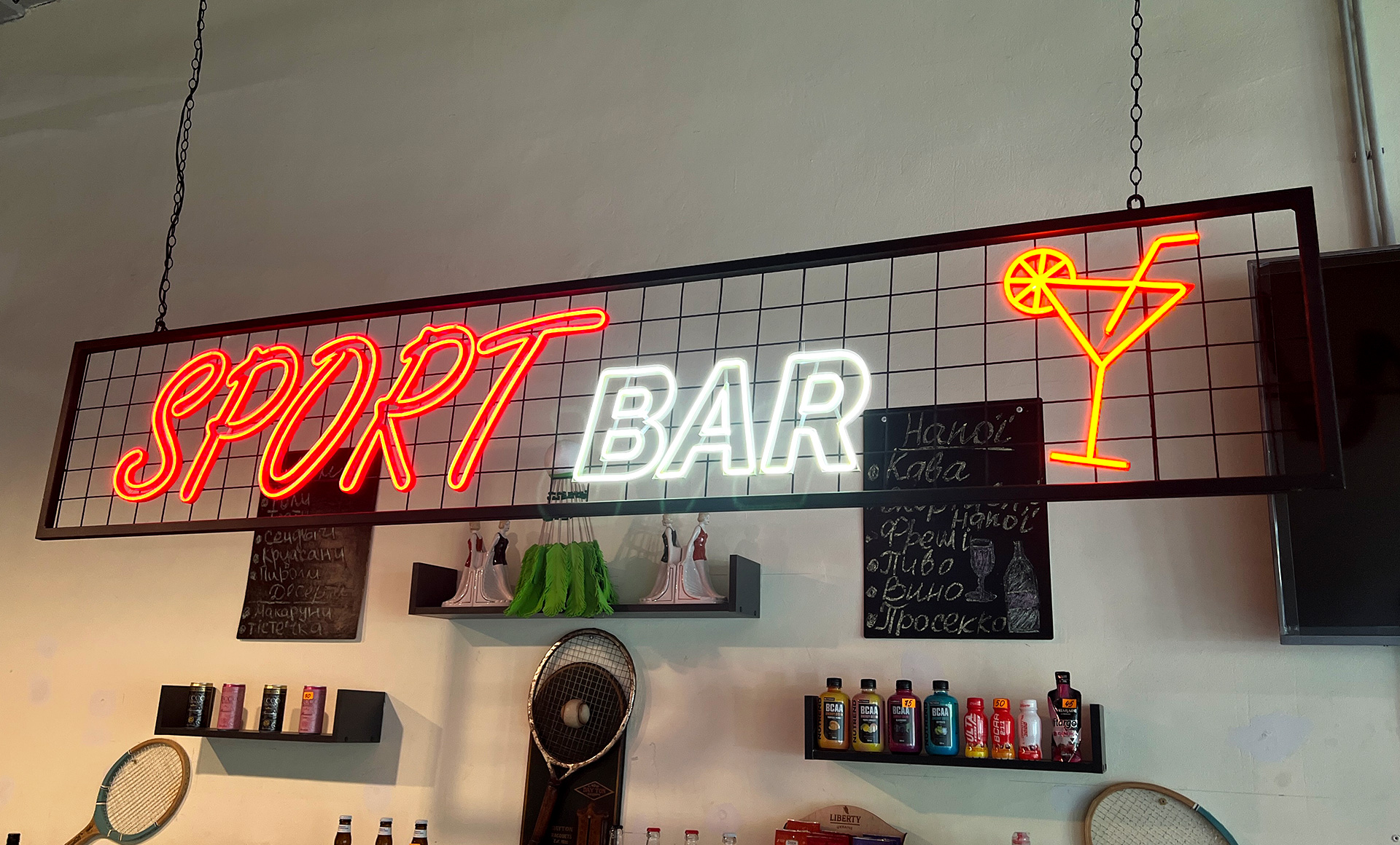 Вид неонові вивіски фото