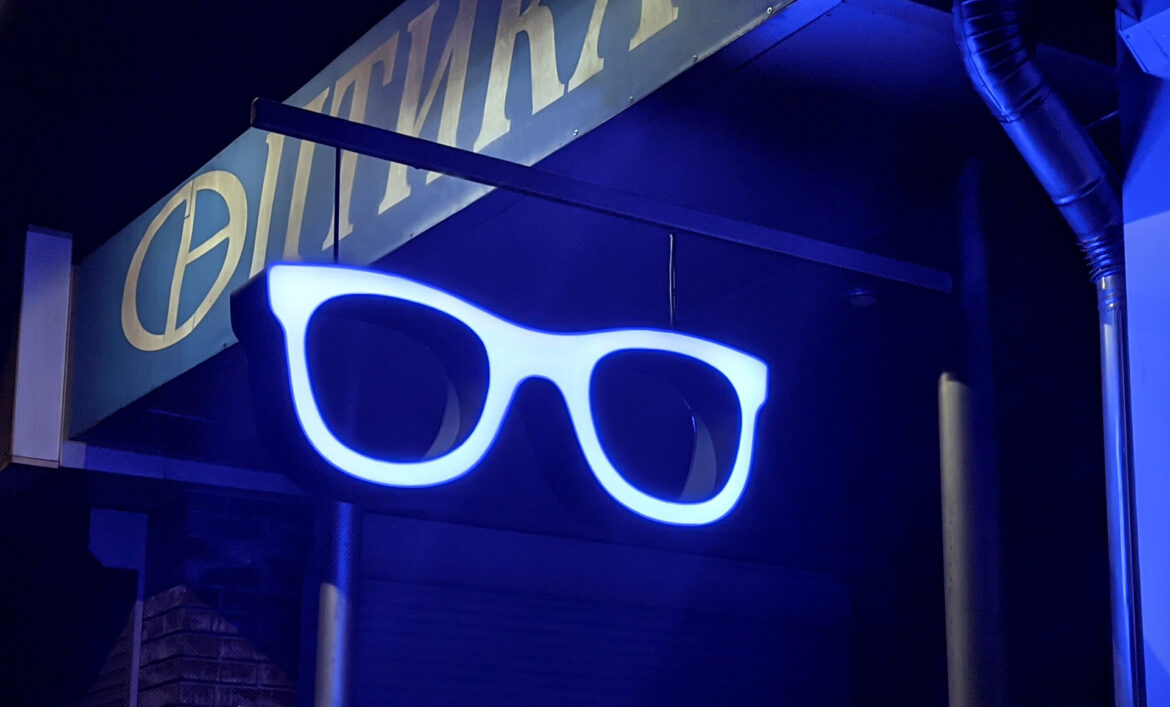 Рекламная световая консоль фото